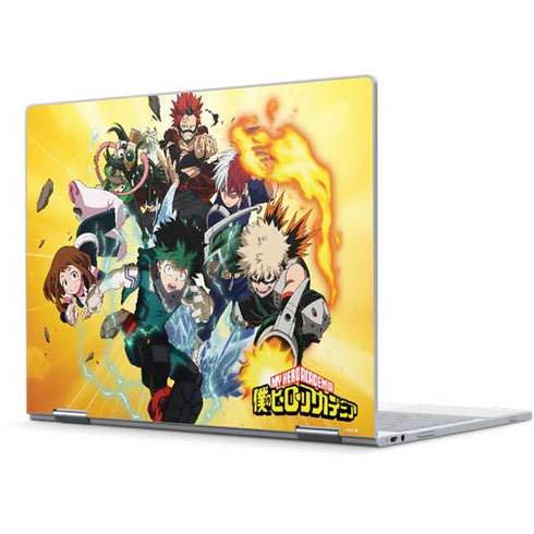 My Hero Academia Hero Team Season 4 Pixelbook Skin