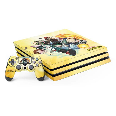 My Hero Academia Hero Team Season 4 PS4 Pro Bundle Skin