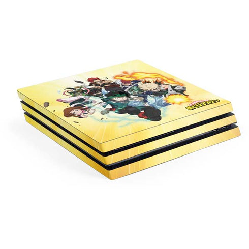 My Hero Academia Hero Team Season 4 PS4 Pro Console Skin