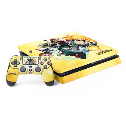 My Hero Academia Hero Team Season 4 PS4 Slim Bundle Skin