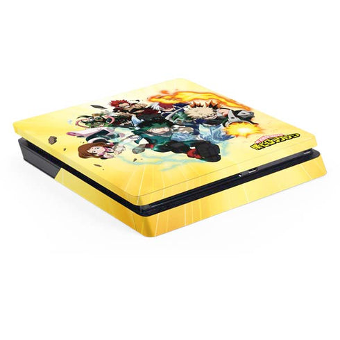 My Hero Academia Hero Team Season 4 PS4 Slim Skin