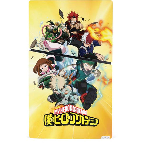 My Hero Academia Hero Team Season 4 PS5 Slim Digital Edition Bundle Skin