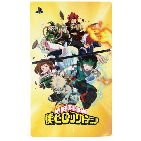 My Hero Academia Hero Team Season 4 PS5 Slim Disk Console Skin