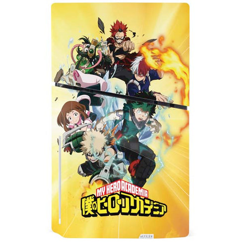 My Hero Academia Hero Team Season 4 PS5 Slim Disk Console Skin