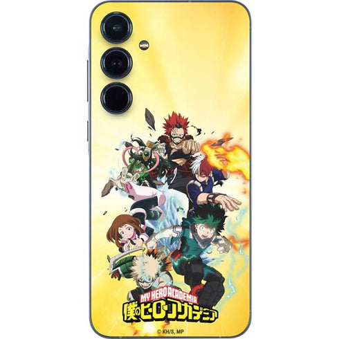 My Hero Academia Hero Team Season 4 Galaxy A36 5G Skin