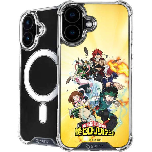 My Hero Academia Hero Team Season 4 iPhone 16 MagSafe Case