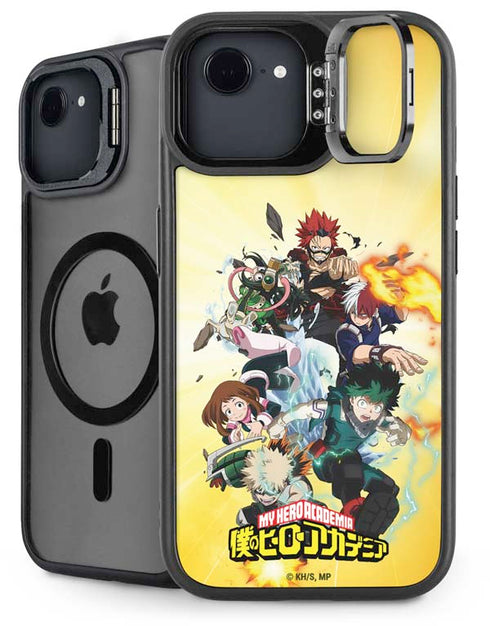 My Hero Academia Hero Team Season 4 iPhone 16e Kickstand Case