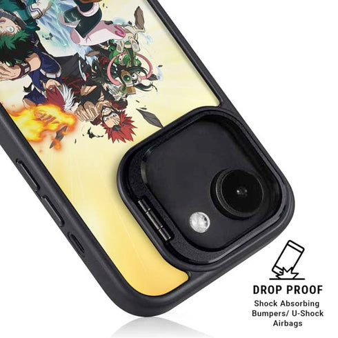 My Hero Academia Hero Team Season 4 iPhone 16e Kickstand Case