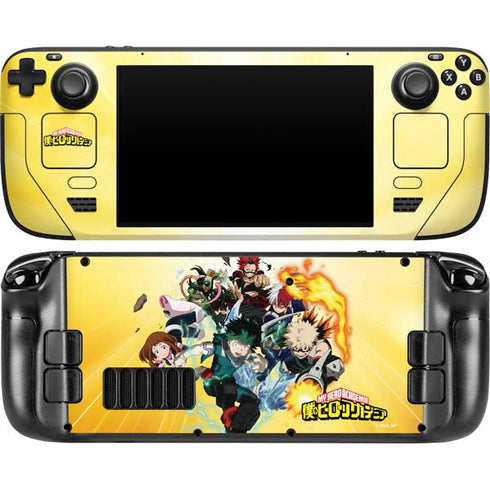 My Hero Academia Hero Team Season 4 Steam Deck Handheld Gaming Computer OLED Skin