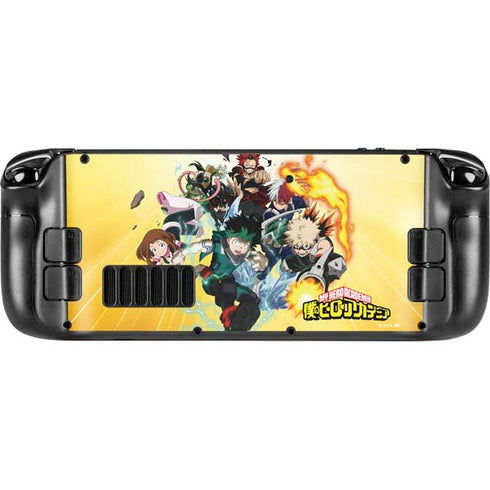 My Hero Academia Hero Team Season 4 Steam Deck Handheld Gaming Computer OLED Skin