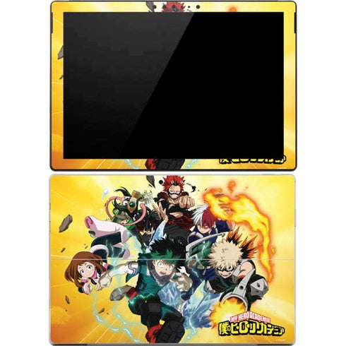 My Hero Academia Hero Team Season 4 Surface Pro 4 Skin