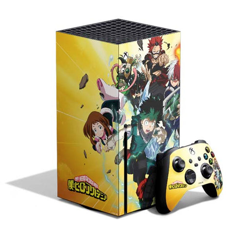 My Hero Academia Hero Team Season 4 Xbox Series X Bundle Skin