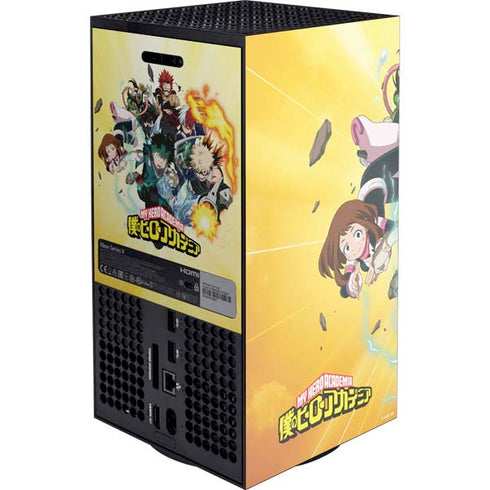 My Hero Academia Hero Team Season 4 Xbox Series X Console Skin