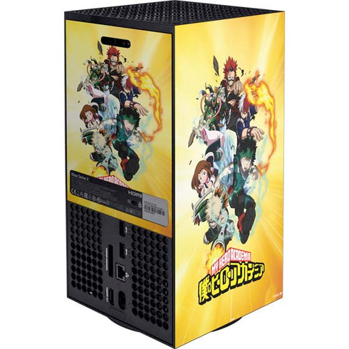 My Hero Academia Hero Team Season 4 XBox Series X Digital Edition Bundle Skin