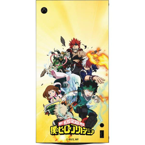 My Hero Academia Hero Team Season 4 XBox Series X Digital Edition Console Skin