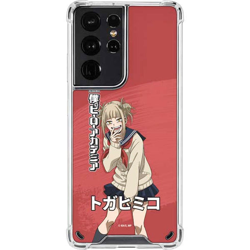 My Hero Academia Himiko Toga Season 5 Galaxy S21 Ultra 5G Clear Case