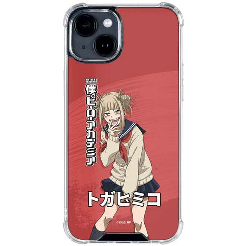 My Hero Academia Himiko Toga Season 5 iPhone 14 Plus Clear Case