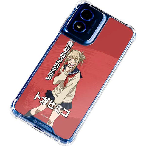 My Hero Academia Himiko Toga Season 5 Moto G 5G (2024) Clear Case