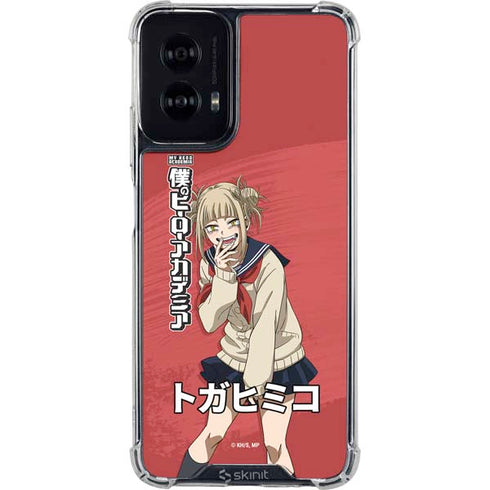 My Hero Academia Himiko Toga Season 5 Moto G Power 5G (2024) Clear Case