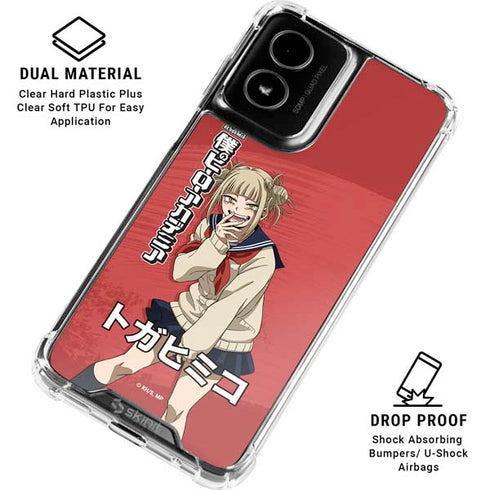 My Hero Academia Himiko Toga Season 5 Moto G Power 5G (2024) Clear Case
