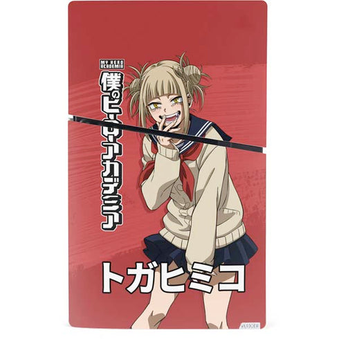 My Hero Academia Himiko Toga Season 5 PS5 Slim Digital Edition Bundle Skin