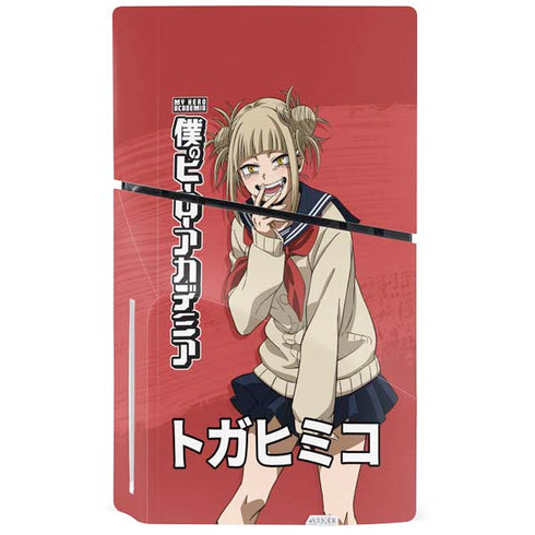 My Hero Academia Himiko Toga Season 5 PS5 Slim Disk Console Skin