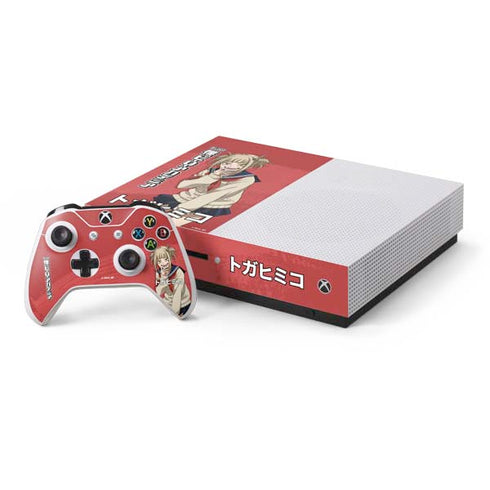 My Hero Academia Himiko Toga Season 5 Xbox One S Console and Controller Bundle Skin