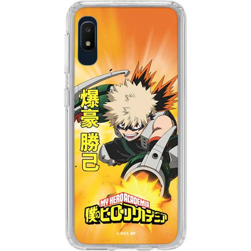 My Hero Academia Katsuki Bakugo Season 4 Galaxy A10e Clear Case