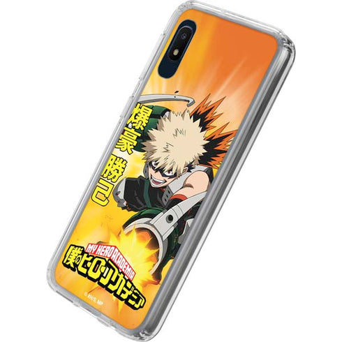 My Hero Academia Katsuki Bakugo Season 4 Galaxy A10e Clear Case