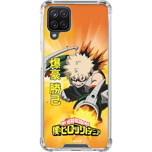 My Hero Academia Katsuki Bakugo Season 4 Galaxy A12 Clear Case