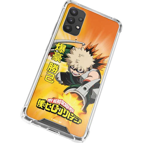 My Hero Academia Katsuki Bakugo Season 4 Galaxy A32 5G Clear Case
