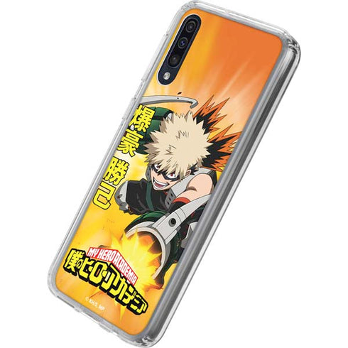 My Hero Academia Katsuki Bakugo Season 4 Galaxy A50 Clear Case