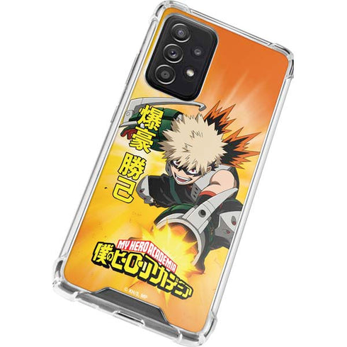 My Hero Academia Katsuki Bakugo Season 4 Galaxy A52 5G Clear Case