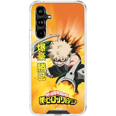 My Hero Academia Katsuki Bakugo Season 4 Galaxy A54 5G Clear Case