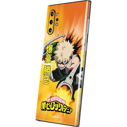 My Hero Academia Katsuki Bakugo Season 4 Galaxy Note 10 Plus Skin