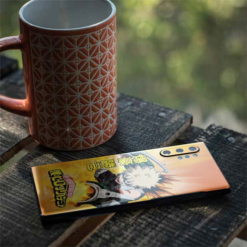 My Hero Academia Katsuki Bakugo Season 4 Galaxy Note 10 Plus Skin