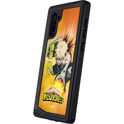 My Hero Academia Katsuki Bakugo Season 4 Galaxy Note 10 Waterproof Case