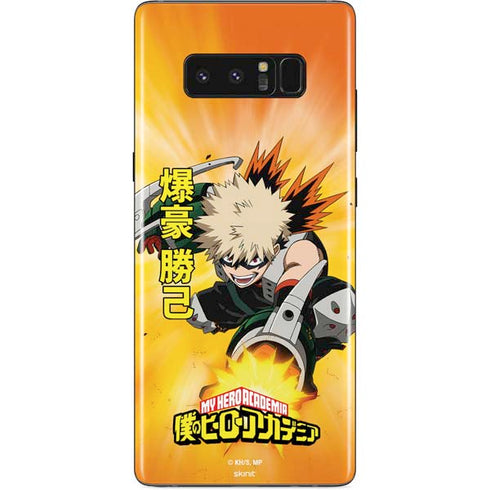 My Hero Academia Katsuki Bakugo Season 4 Galaxy Note 8 Skin