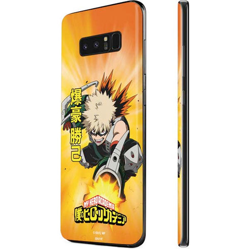 My Hero Academia Katsuki Bakugo Season 4 Galaxy Note 8 Skin