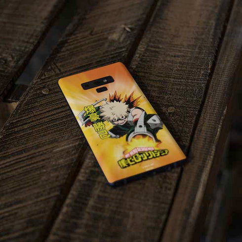My Hero Academia Katsuki Bakugo Season 4 Galaxy Note 9 Skin