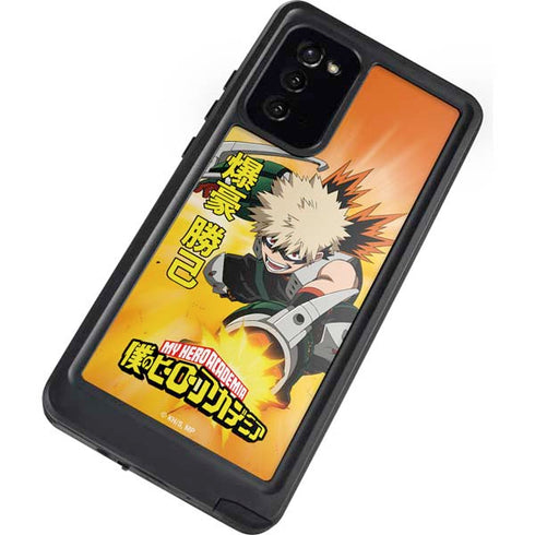 My Hero Academia Katsuki Bakugo Season 4 Galaxy Note20 5G Waterproof Case
