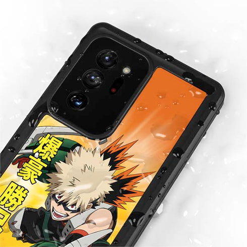 My Hero Academia Katsuki Bakugo Season 4 Galaxy Note20 Ultra 5G Waterproof Case