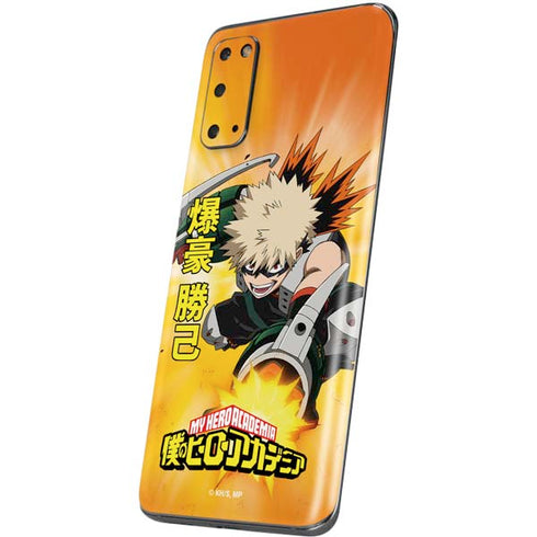 My Hero Academia Katsuki Bakugo Season 4 Galaxy S20 Skin