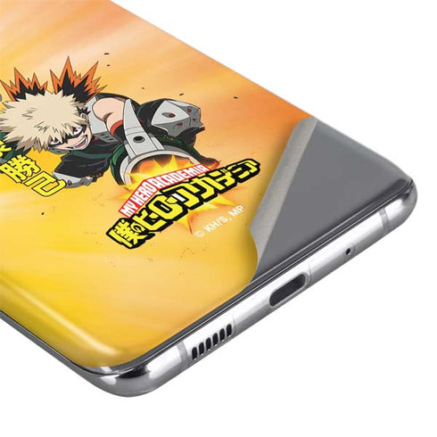 My Hero Academia Katsuki Bakugo Season 4 Galaxy S20 Ultra 5G Skin
