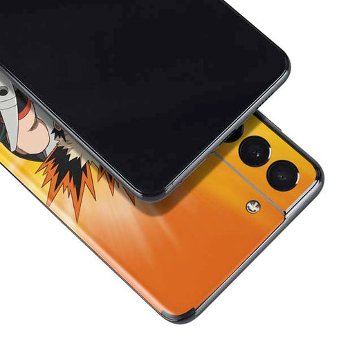 My Hero Academia Katsuki Bakugo Season 4 Galaxy S21 Plus 5G Skin