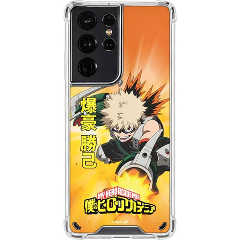 My Hero Academia Katsuki Bakugo Season 4 Galaxy S21 Ultra 5G Clear Case