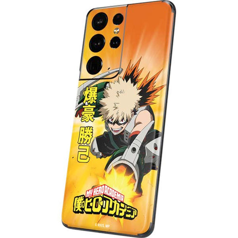 My Hero Academia Katsuki Bakugo Season 4 Galaxy S21 Ultra 5G Skin