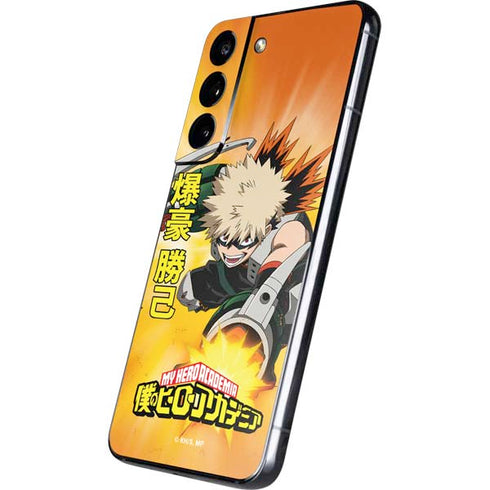 My Hero Academia Katsuki Bakugo Season 4 Galaxy S22 Plus Skin