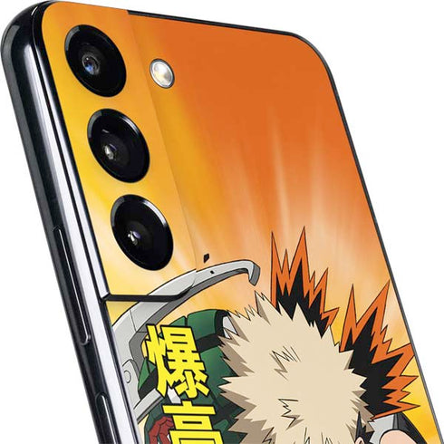 My Hero Academia Katsuki Bakugo Season 4 Galaxy S22 Plus Skin