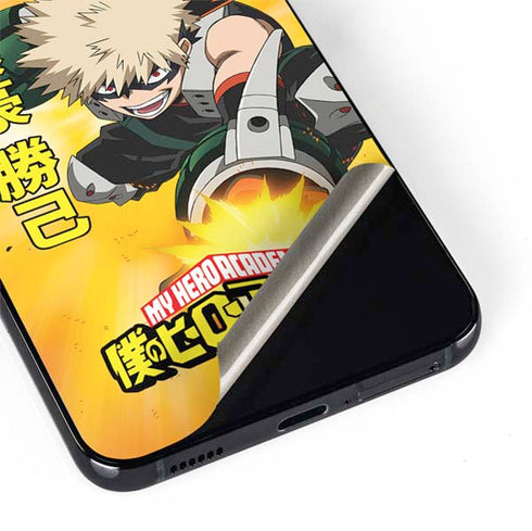 My Hero Academia Katsuki Bakugo Season 4 Galaxy S22 Plus Skin
